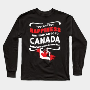 Canada happiness Long Sleeve T-Shirt